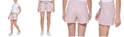 Calvin Klein Ribbed-Waist Raw-Hem Shorts